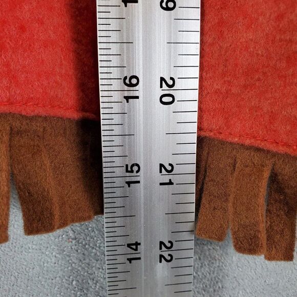 Vtg YMCA Y Indian Guides Vest Mens Large Red Pow Wow Felt Fabric Prairi Kee KC - Picture 6 of 9